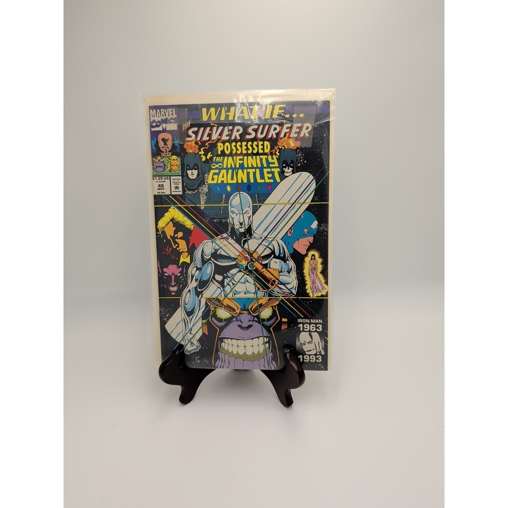 What If?.. Silver Surfer Possessed the Infinity Gauntlet #49 (1993) Marvel Comic